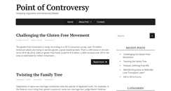 Desktop Screenshot of pointofcontroversy.com